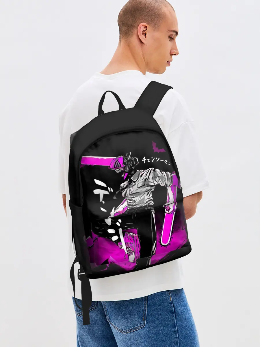 Рюкзак джинсовый / Chainsaw Man - Дэнджи