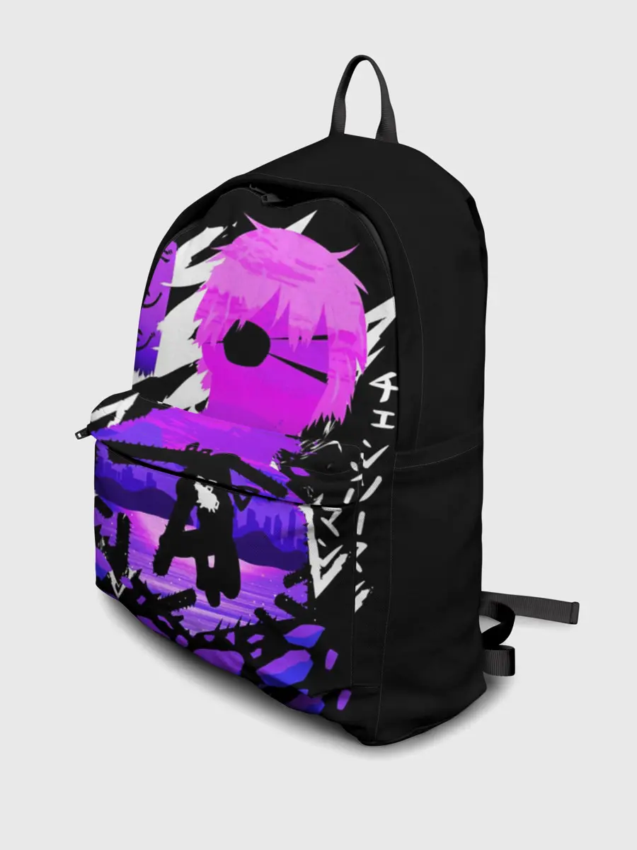 Рюкзак джинсовый / Chainsaw Man: Человек-бензопила