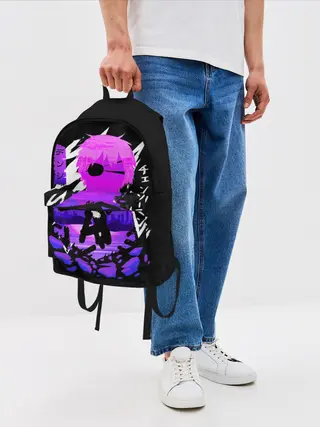 Рюкзак джинсовый / Chainsaw Man: Человек-бензопила