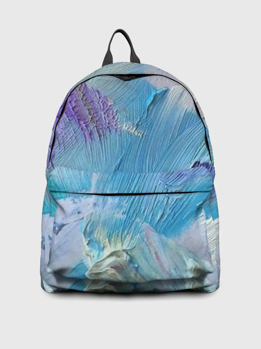 Рюкзак джинсовый / Оставленная краска