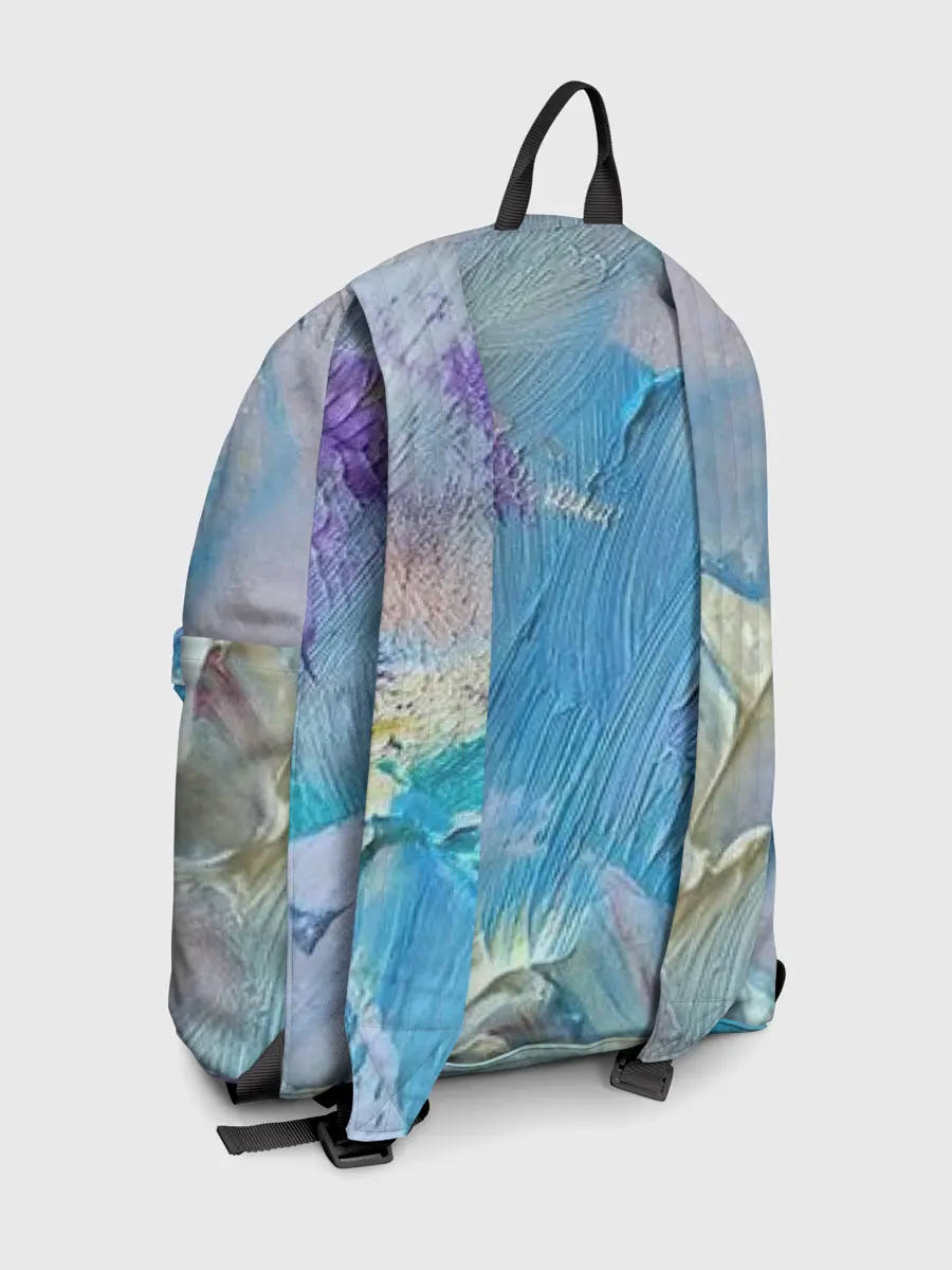 Рюкзак джинсовый / Оставленная краска