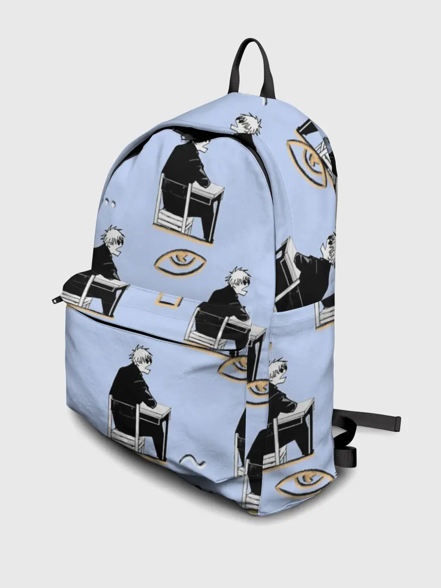 Рюкзак джинсовый / Годжо паттерн