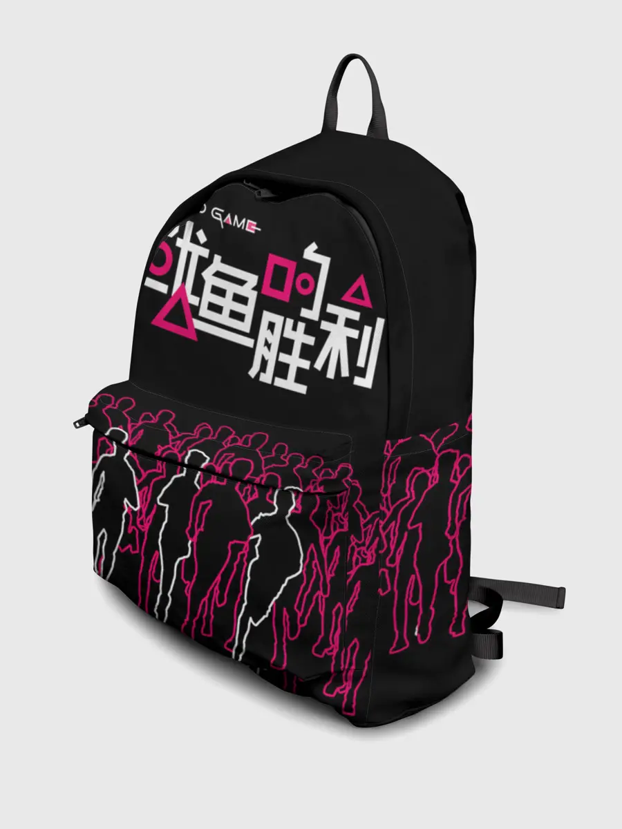 Рюкзак джинсовый / Игра в кальмара - на выживание