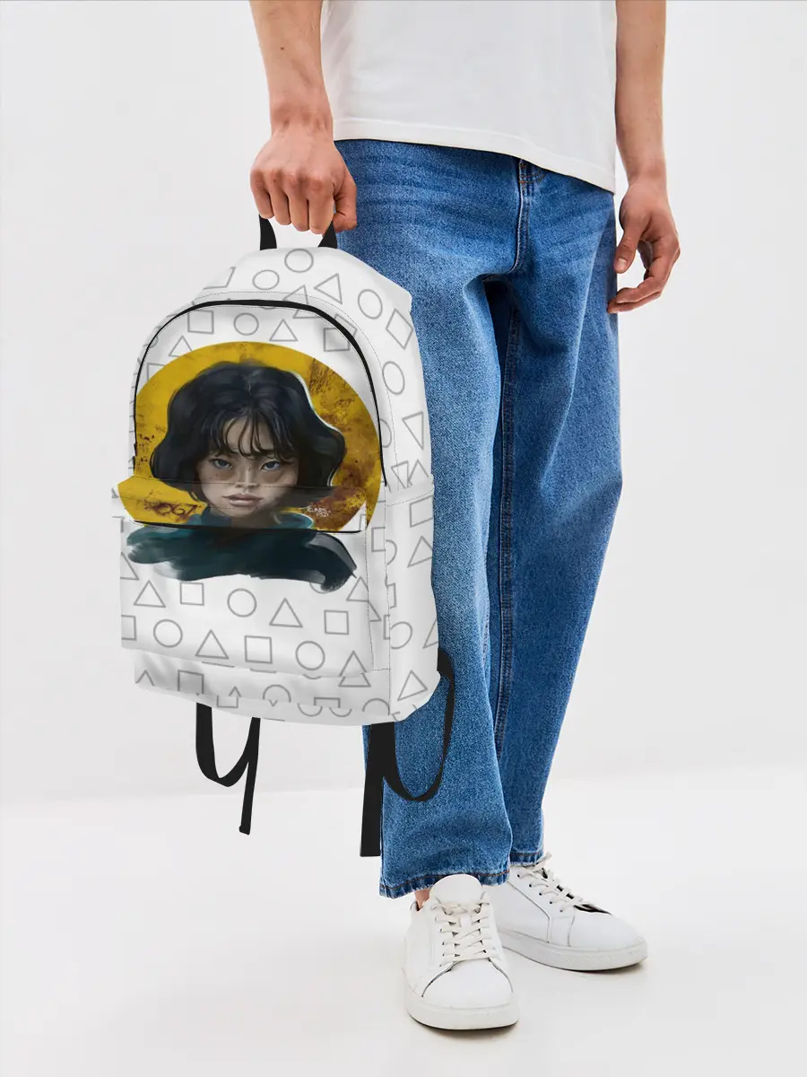 Рюкзак джинсовый / Кан Сэ Бёк