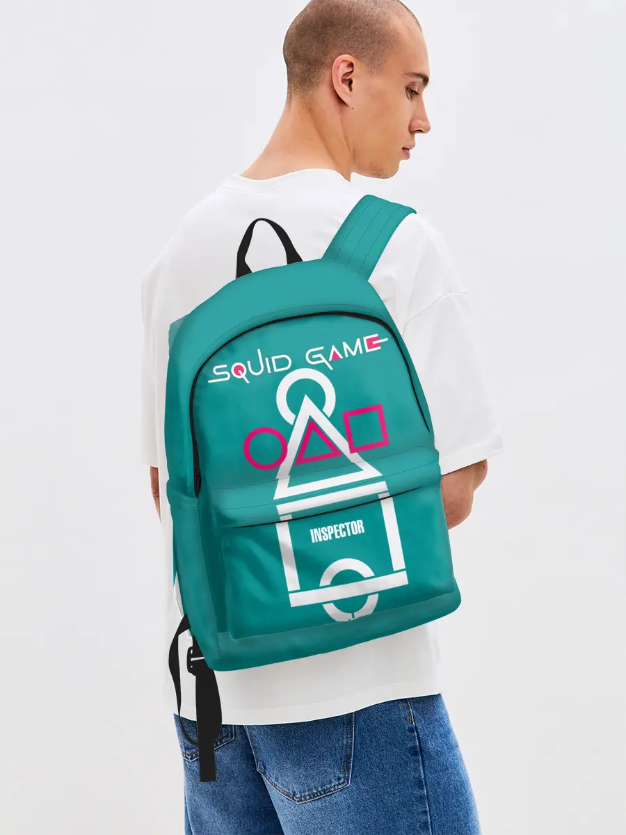 Рюкзак джинсовый / Squid Game - Inspector
