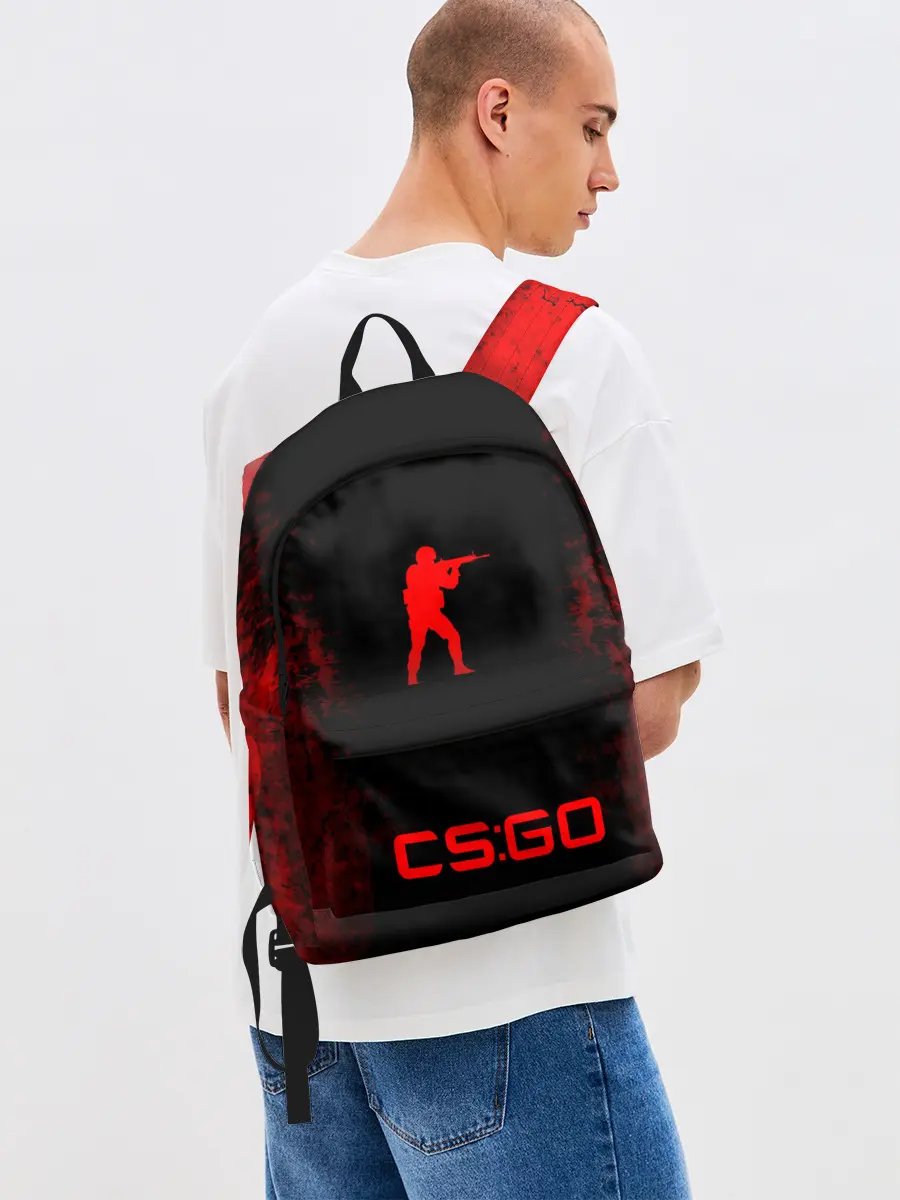 Рюкзак джинсовый / Counter-Strike: Global Offensive