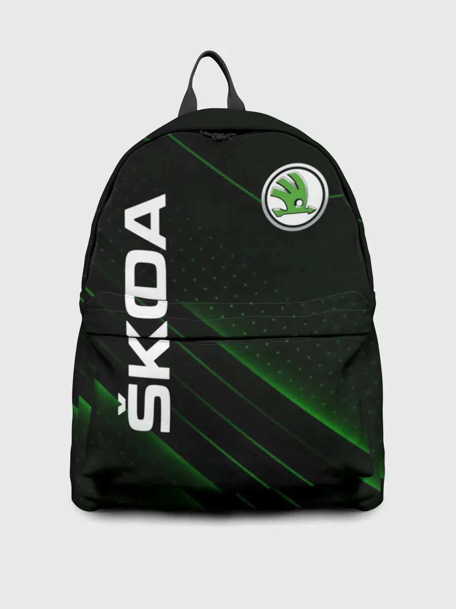 Рюкзак джинсовый / Шкода, авто