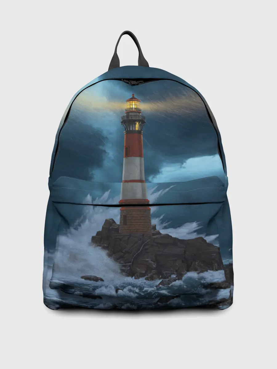 Рюкзак джинсовый / НОЧНОЙ МАЯК