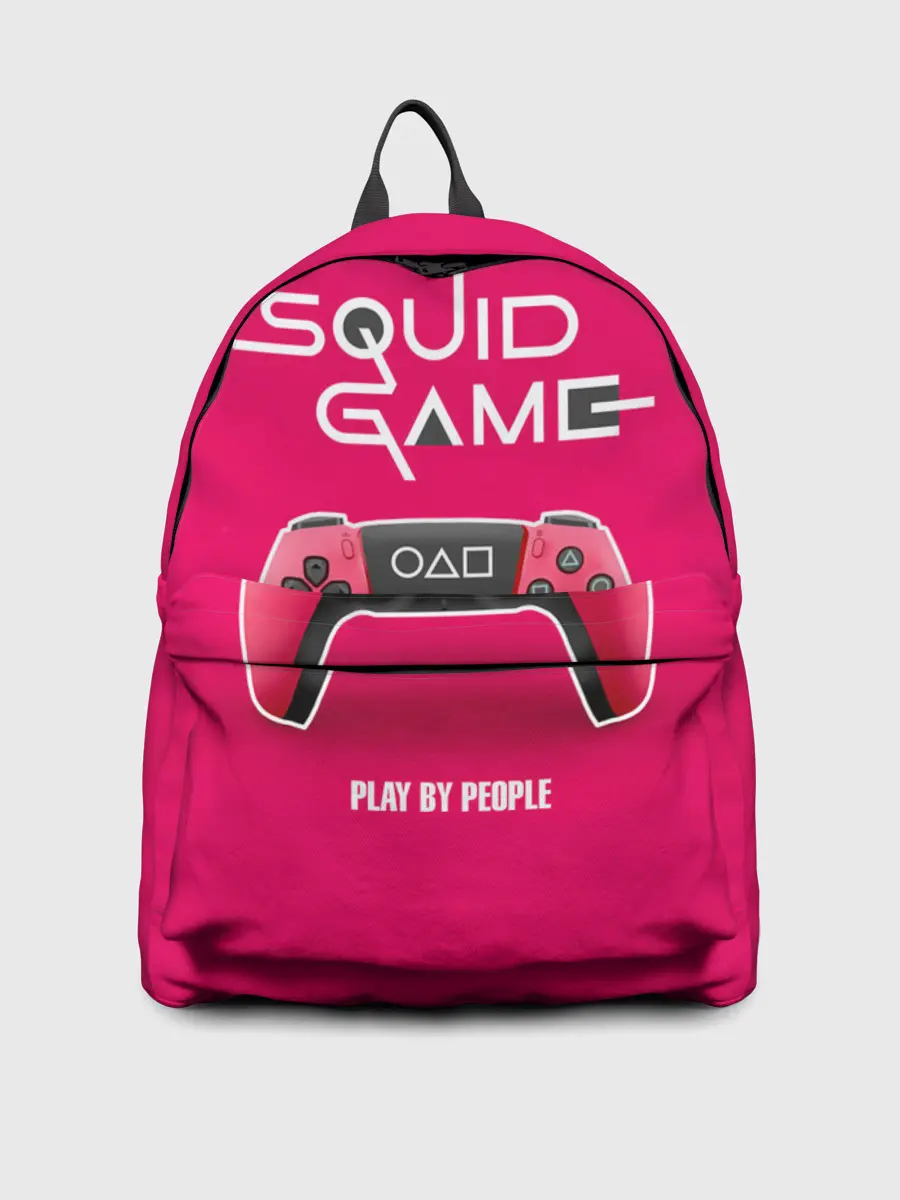 Рюкзак джинсовый / Играющий людьми