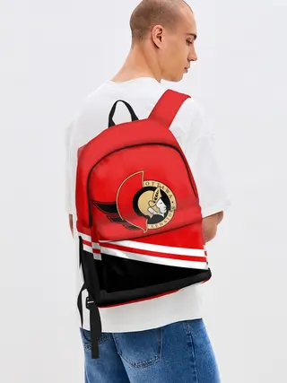 Рюкзак джинсовый / Оттава Сенаторз.