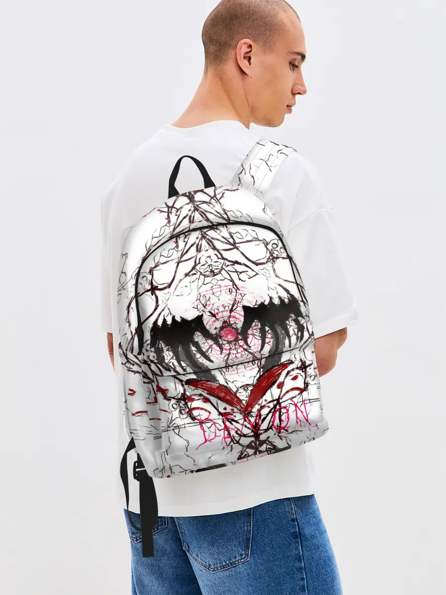 Рюкзак джинсовый / Руки тянутся