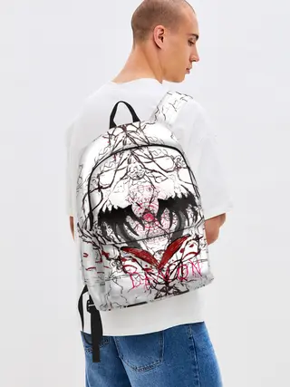 Рюкзак джинсовый / Руки тянутся