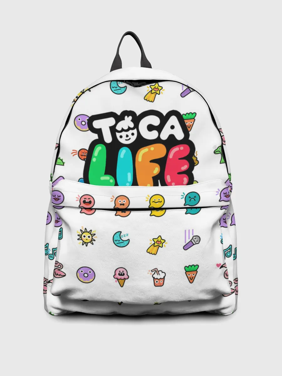 Рюкзак джинсовый / Логотип | Toca Boca | Тока Бока