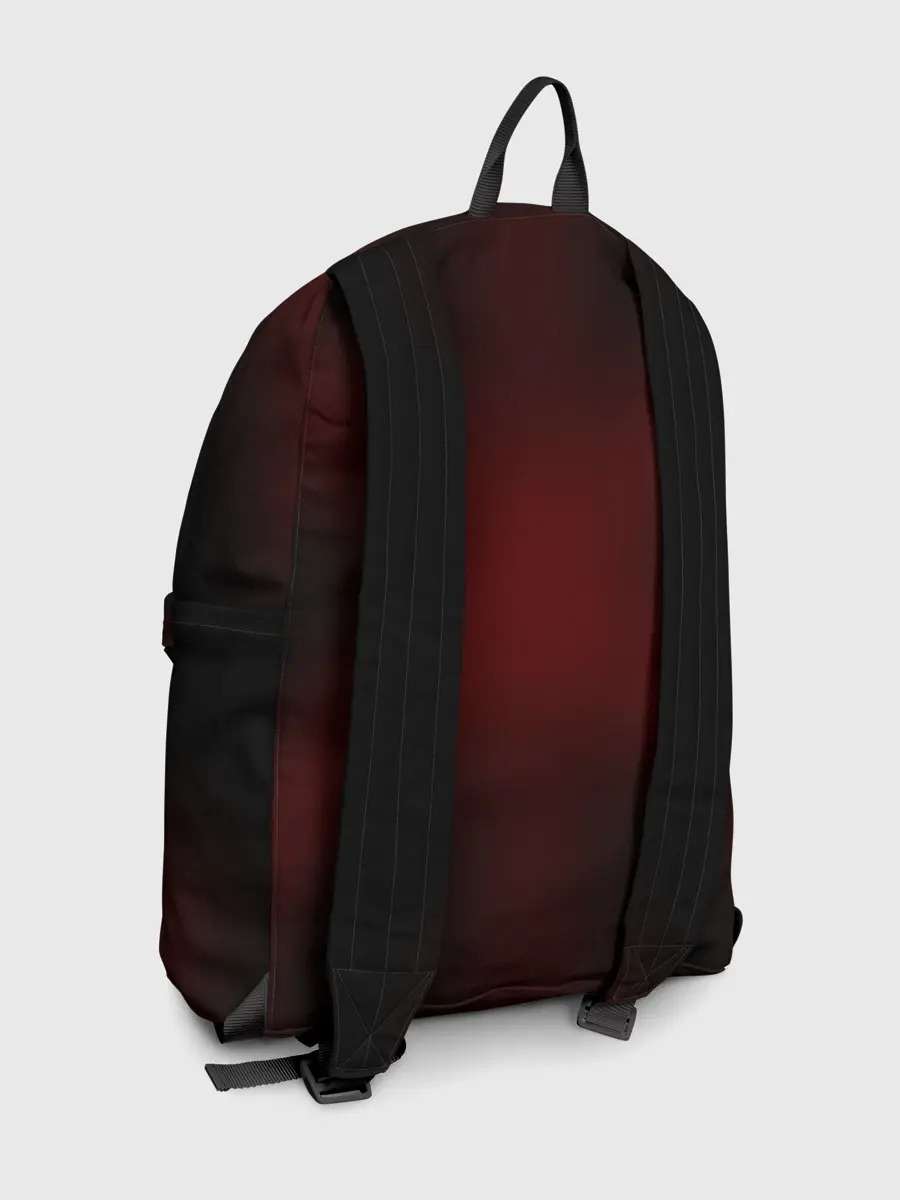 Рюкзак джинсовый / БЕРСЕРК КРАСНОЕ КЛЕЙМО СВЕЧЕНИЕ | BERSERK