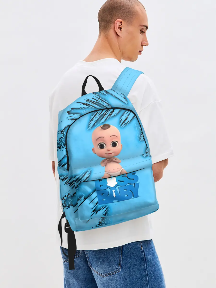 Рюкзак джинсовый / Босс Молокосос