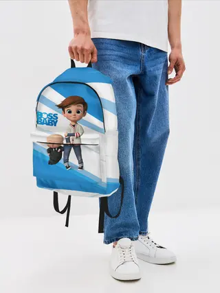 Рюкзак джинсовый / Boss Baby / Босс-Молокосос