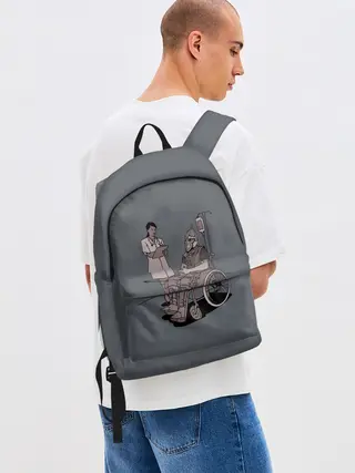 Рюкзак джинсовый / Стрела в колено