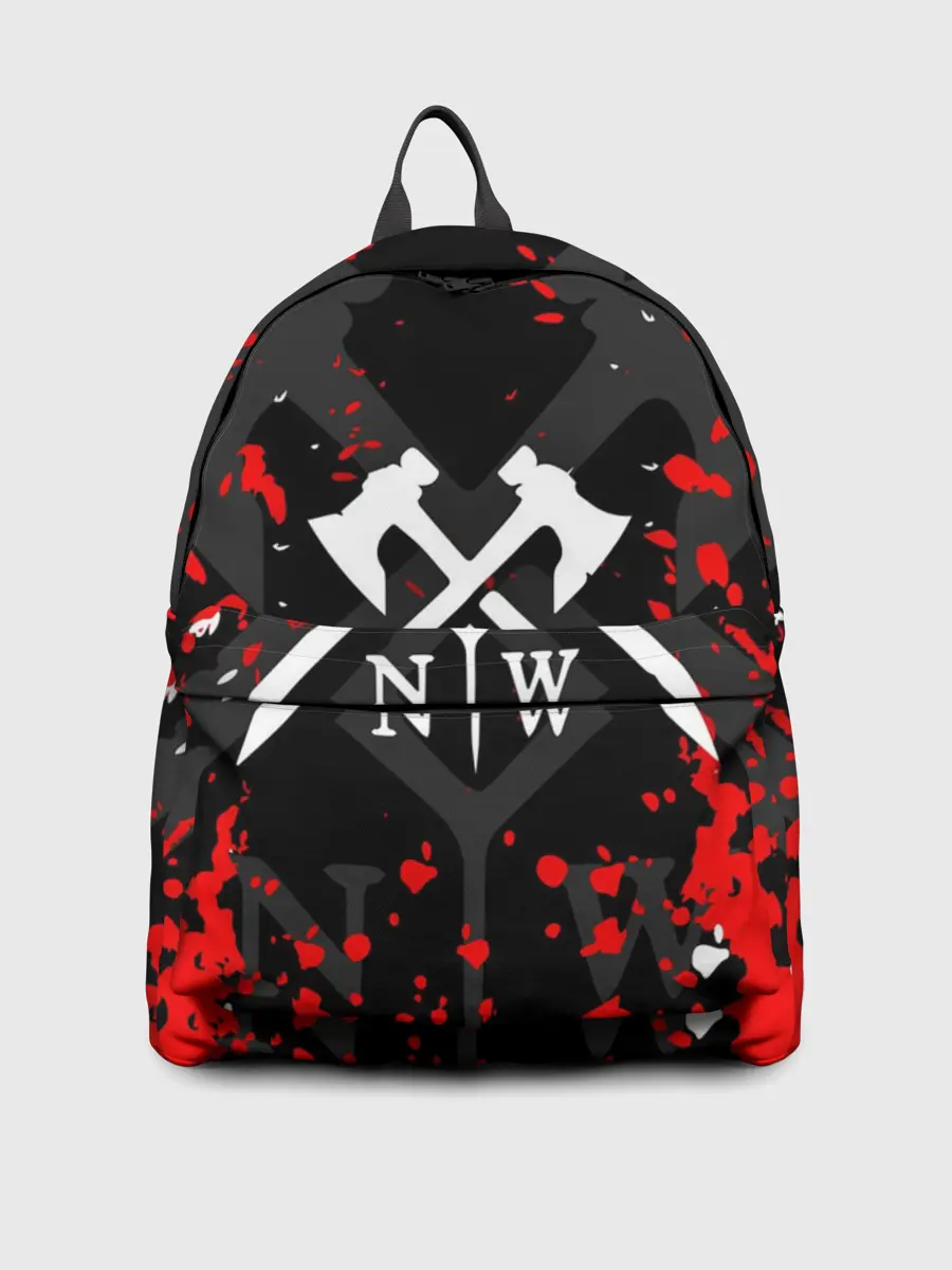 Рюкзак джинсовый / NEW WORLD / НЬЮ ВОРЛД / БРЫЗГИ