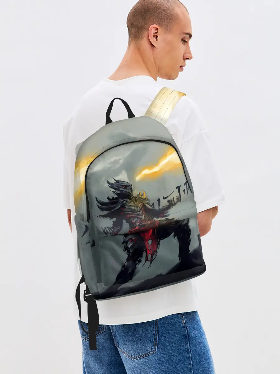 Рюкзак джинсовый / Dragonborne is here