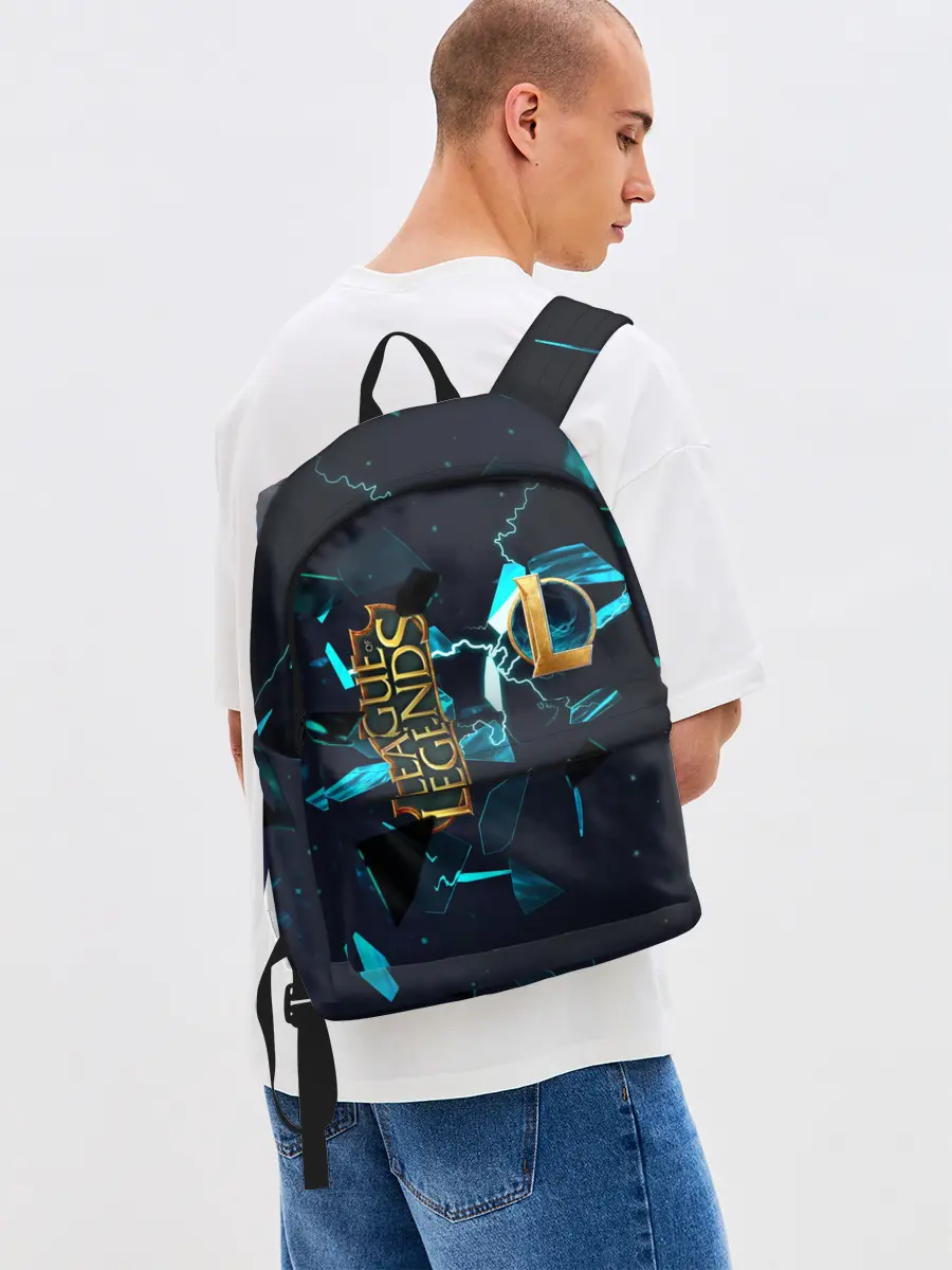 Рюкзак джинсовый / Лига Легенд | Заставка