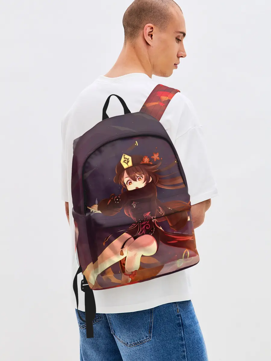 Рюкзак джинсовый / Hu Tao, Ху Тао