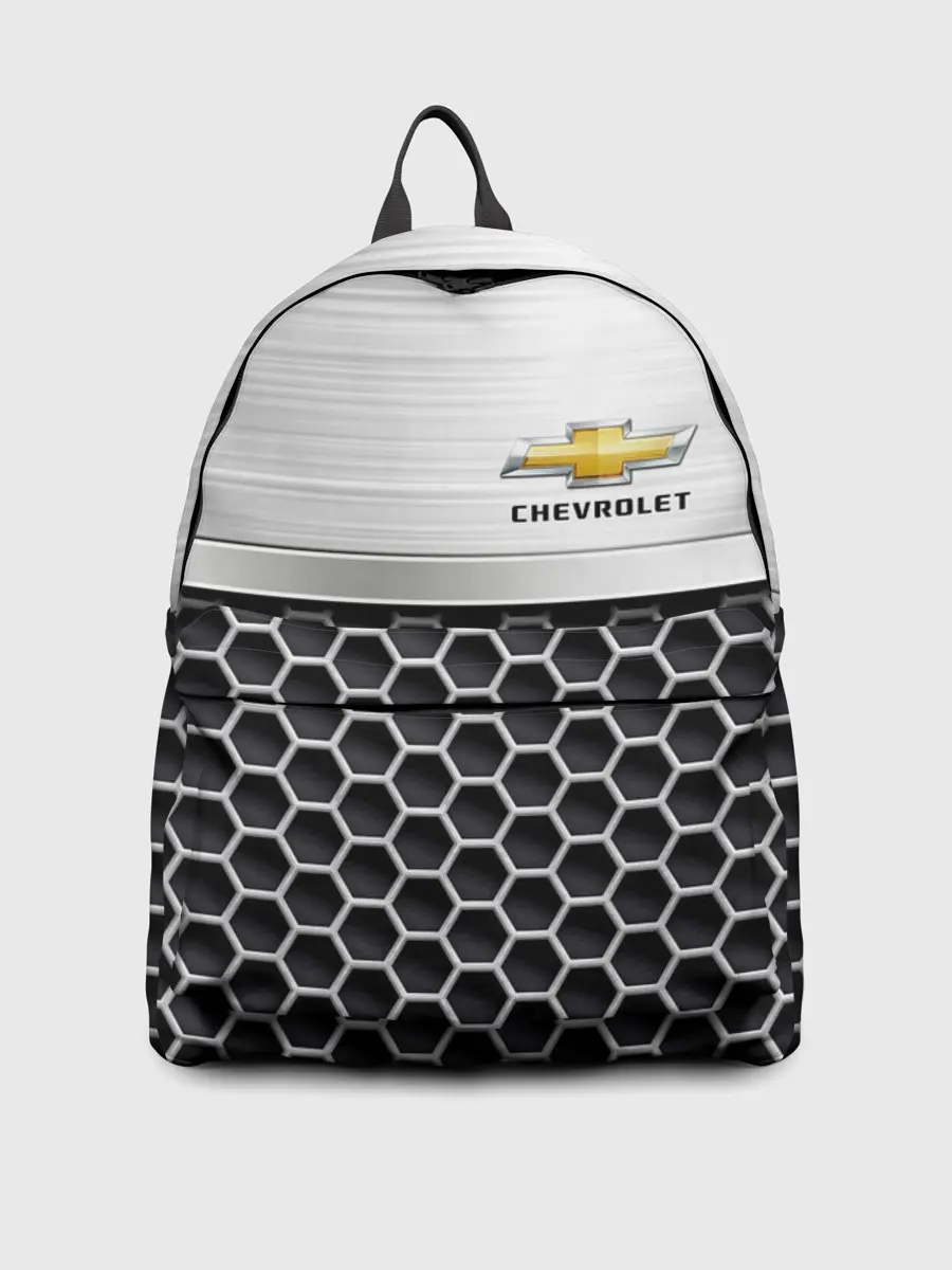 Рюкзак джинсовый / Шевроле | Стальная решетка