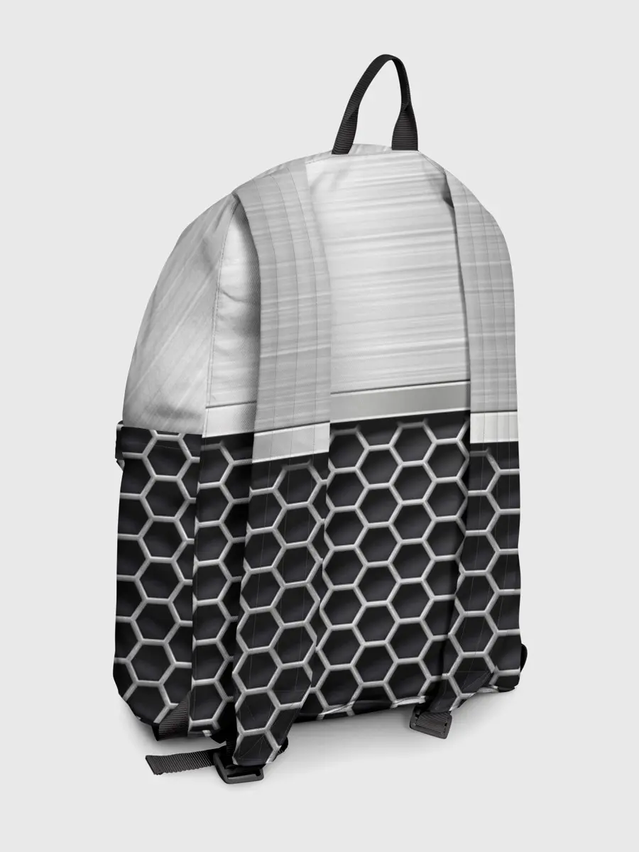 Рюкзак джинсовый / Шевроле | Стальная решетка