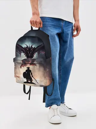 Рюкзак джинсовый / Да начнётся битва