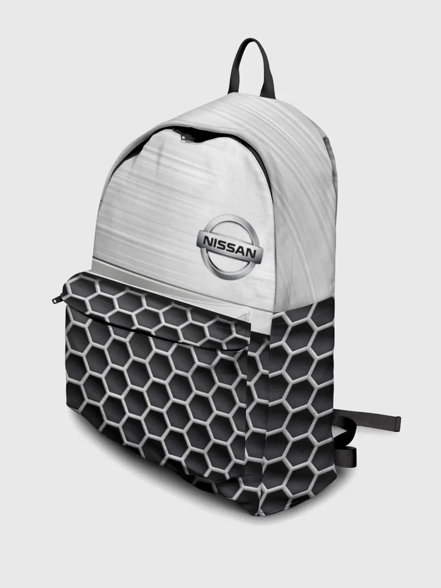 Рюкзак джинсовый / Nissan | Стальная решетка