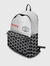 Рюкзак джинсовый / Toyota | Стальная решетка