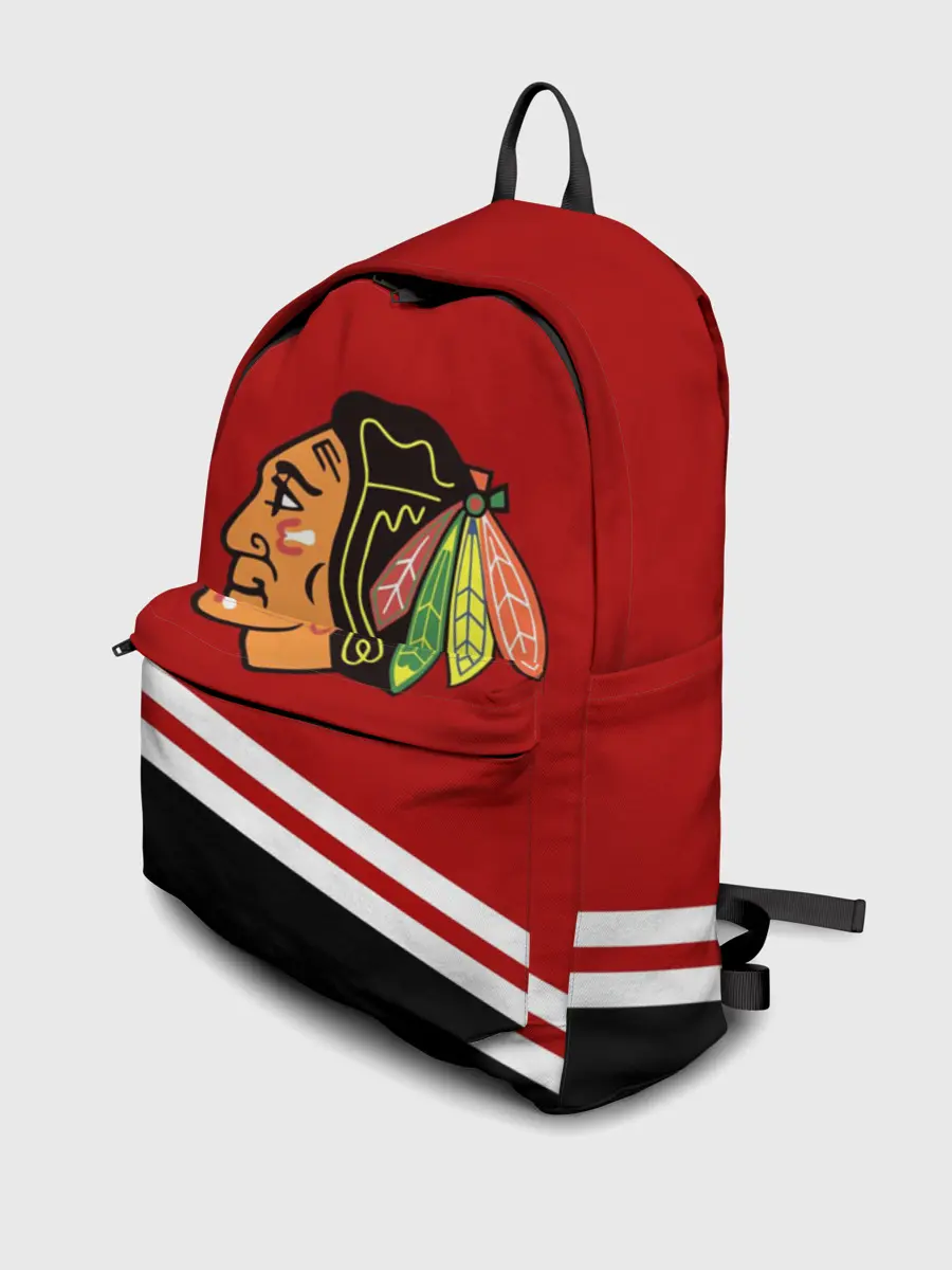 Рюкзак джинсовый / Chicago Blackhawks, NHL