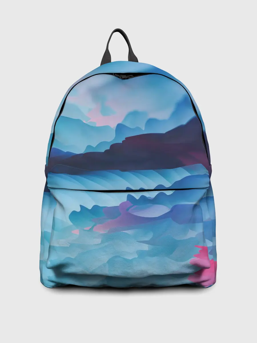 Рюкзак джинсовый / Грозовые мазки