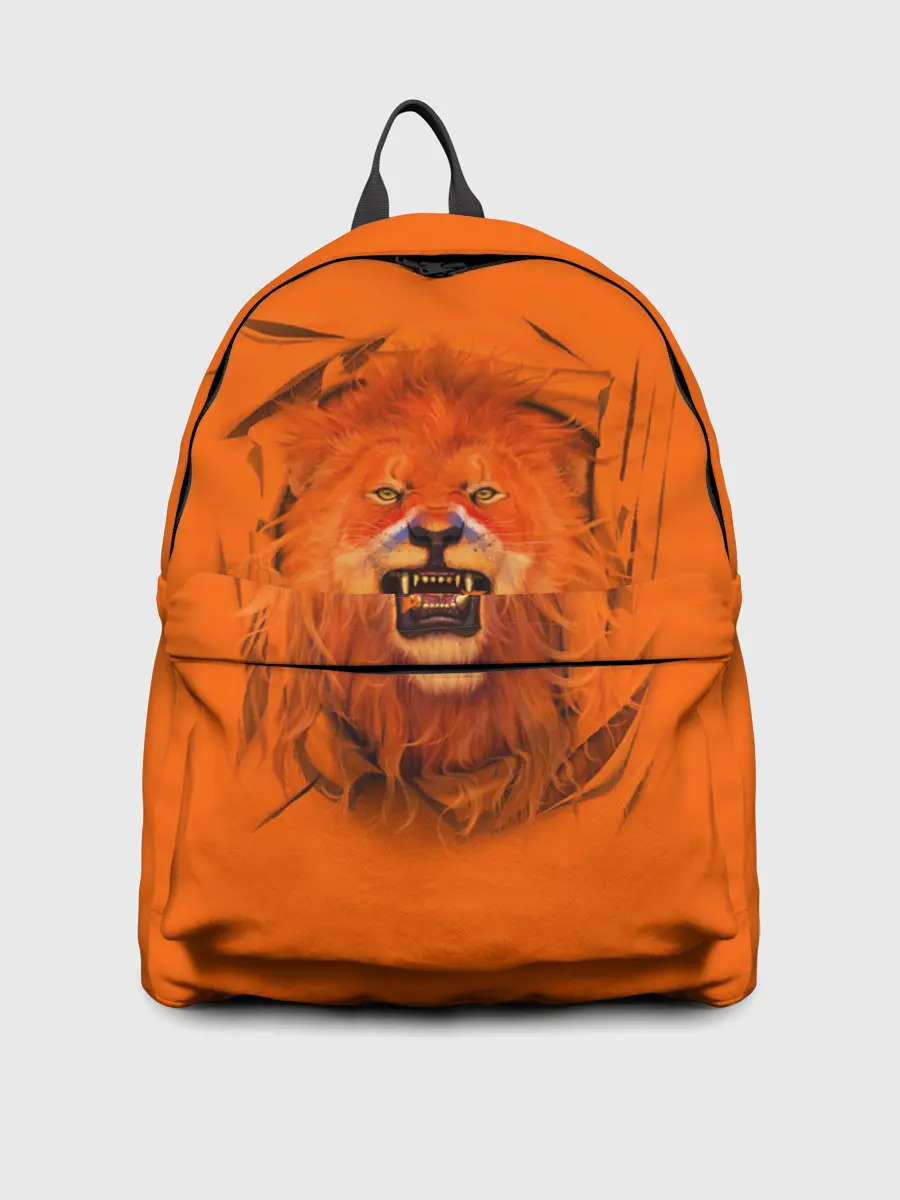 Рюкзак джинсовый / ЛЕВ СКВОЗЬ ТКАНЬ