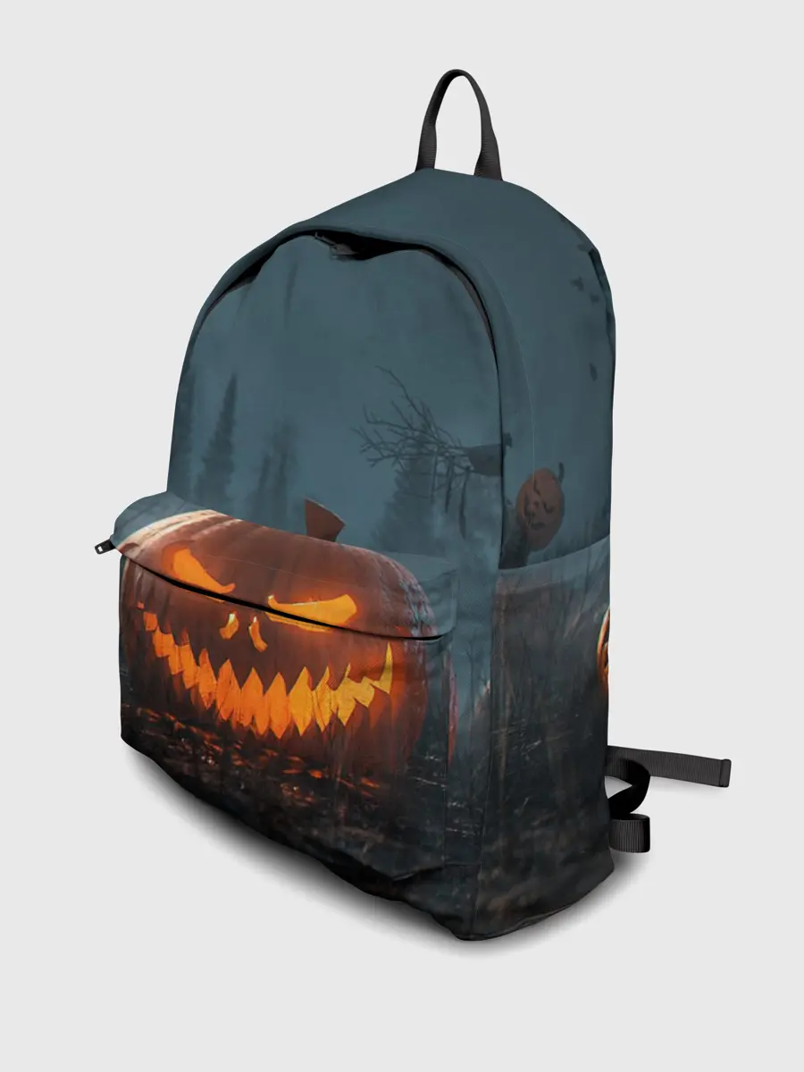 Рюкзак джинсовый / НОЧЬ ХЕЛОЛОУИНА