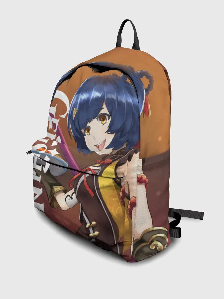 Рюкзак джинсовый / Genshin Impact: Сяо Лин.