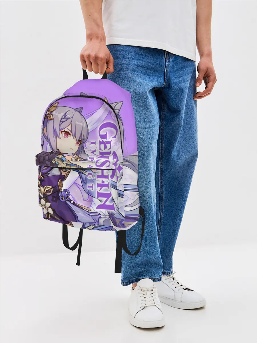 Рюкзак джинсовый / Геншин импакт: Кэ Цин