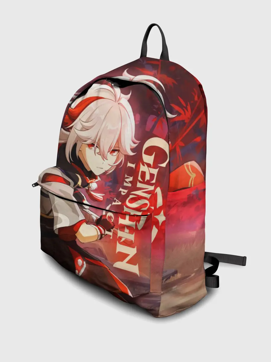 Рюкзак джинсовый / Геншин импакт: Кадзуха