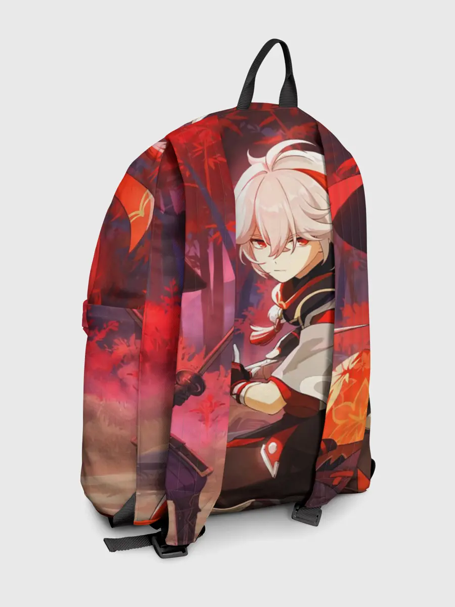 Рюкзак джинсовый / Геншин импакт: Кадзуха