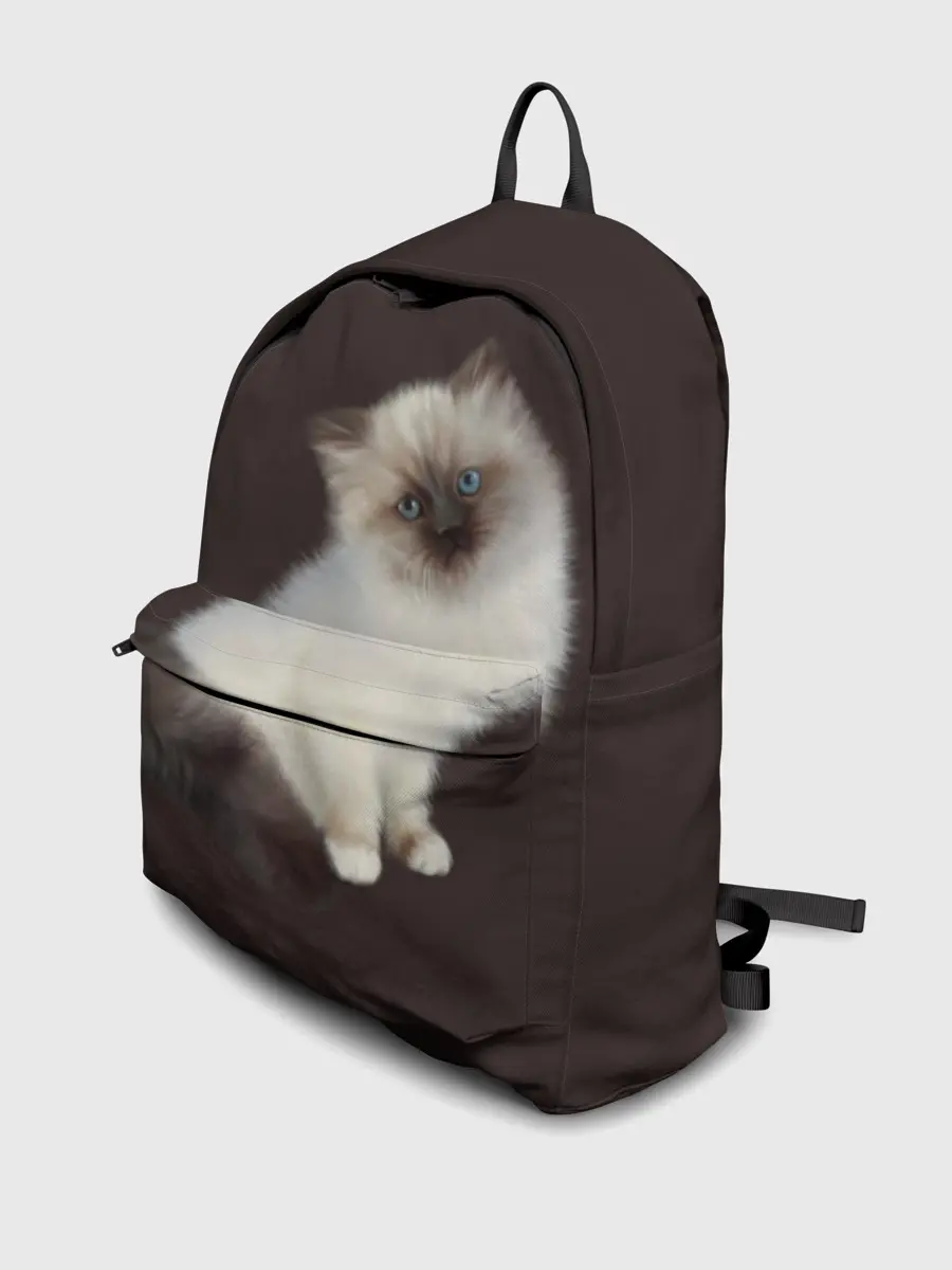 Рюкзак джинсовый / Котенок Ми