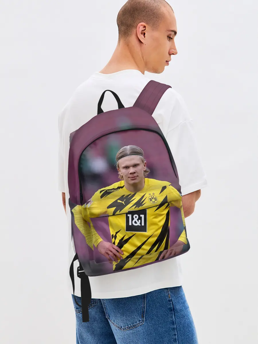 Рюкзак джинсовый / Erling Haaland