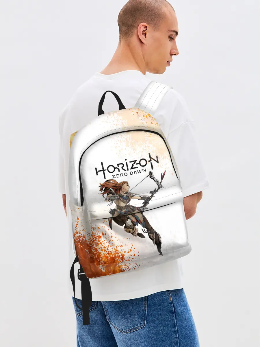 Рюкзак джинсовый / ЭЛОЙ | ГОРИЗОНТ НУЛЕВОЙ РАССВЕТ