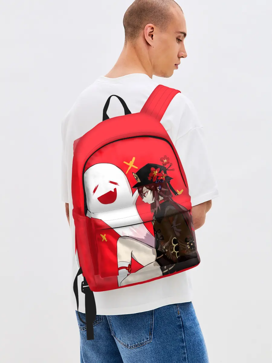 Рюкзак джинсовый / Ху Тао | Hu Tao | Genshin Impact