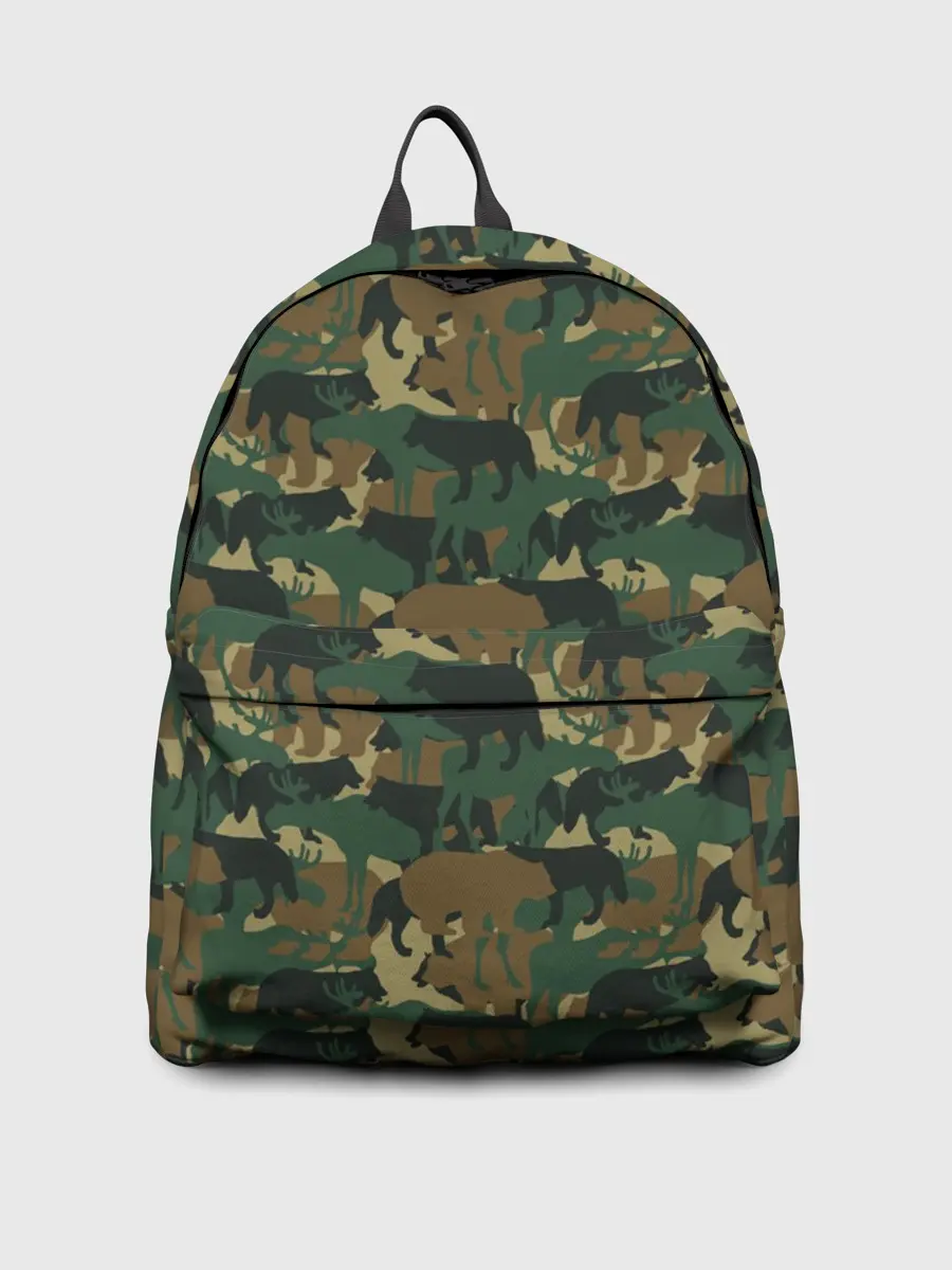 Рюкзак джинсовый / Звери