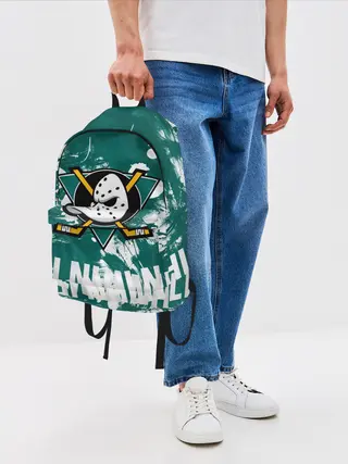 Рюкзак джинсовый / Анахайм Дакс | Anaheim Ducks