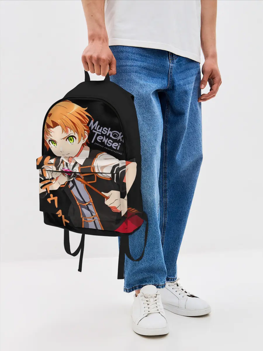 Рюкзак джинсовый / Реинкарнация безработного - Рудеус Грейрат