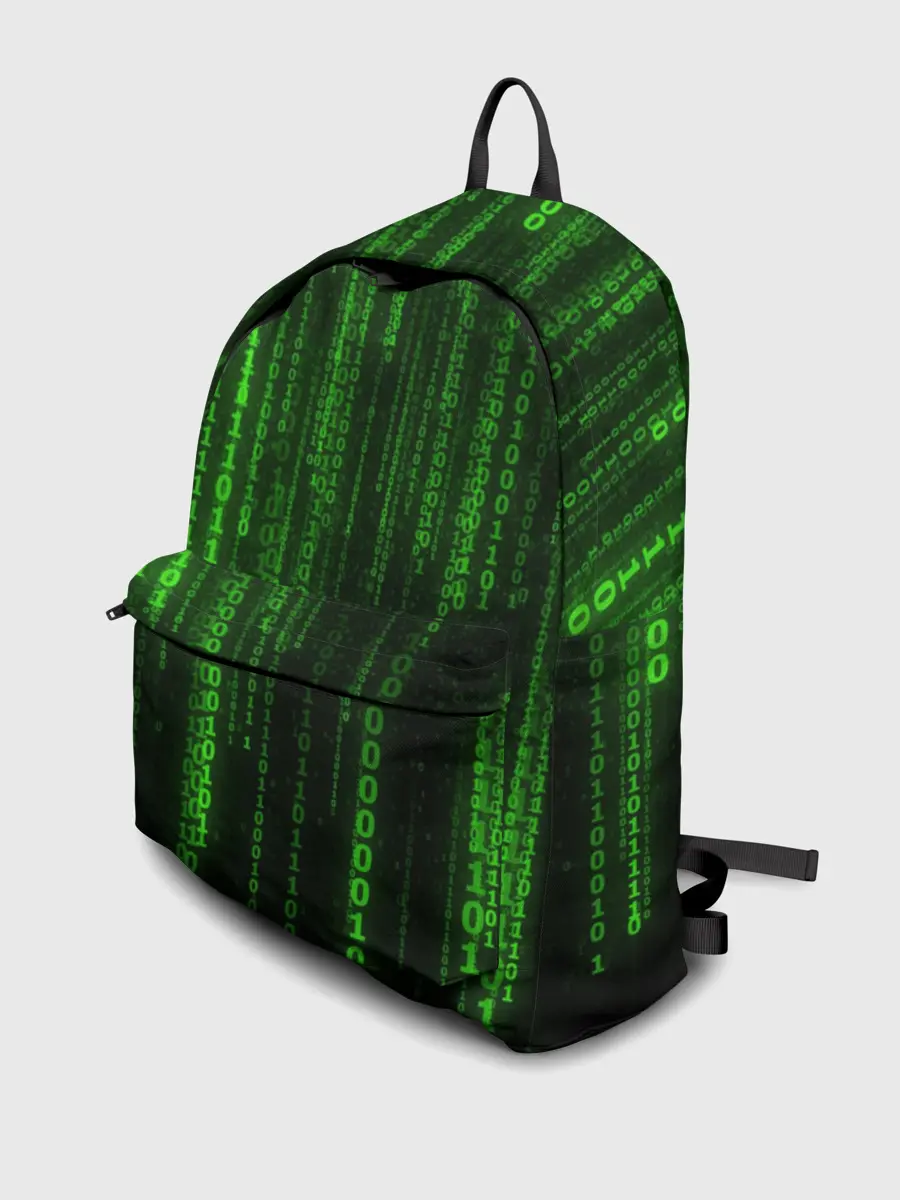 Рюкзак джинсовый / Матрица двоичный код