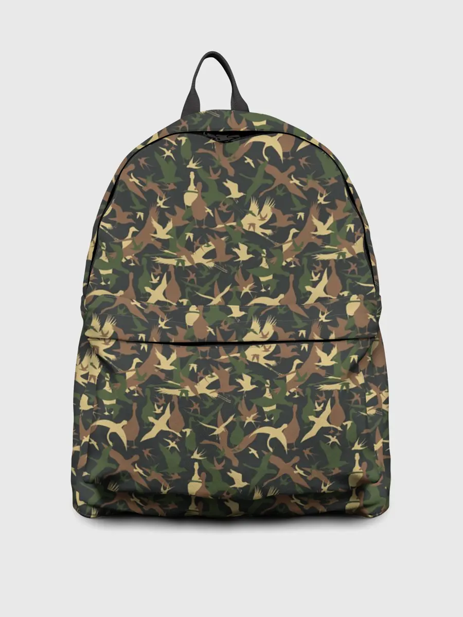 Рюкзак джинсовый / Птицы