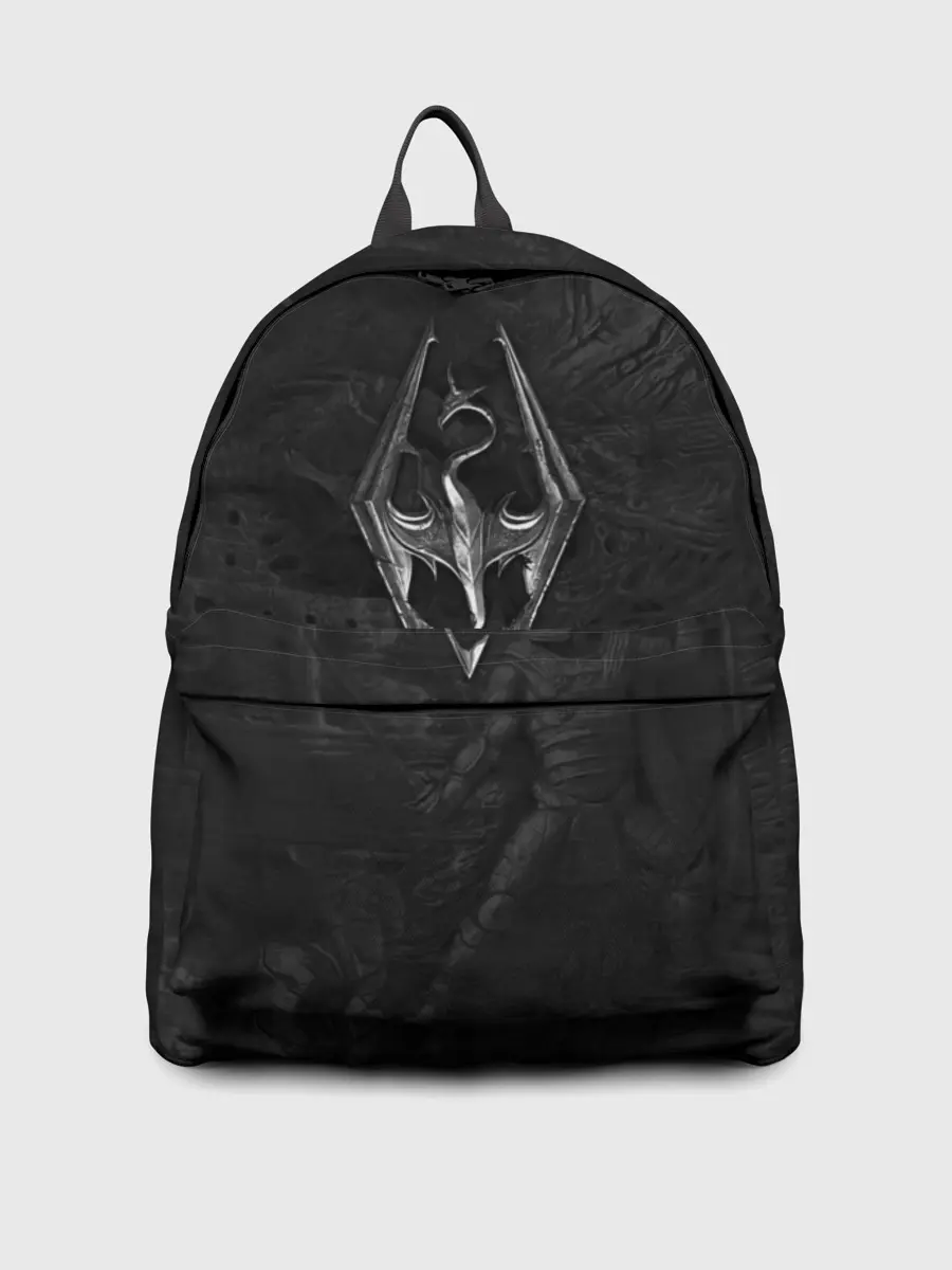 Рюкзак джинсовый / Фреска из Скайрима