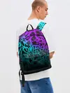 Рюкзак джинсовый / НЕОНОВОЕ ГРАФФИТИ / NEON