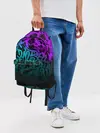 Рюкзак джинсовый / НЕОНОВОЕ ГРАФФИТИ / NEON